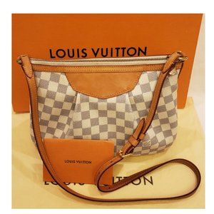 Louis Vuitton Cross-body/Shoulder Bag Damier Azur Siracusa PM